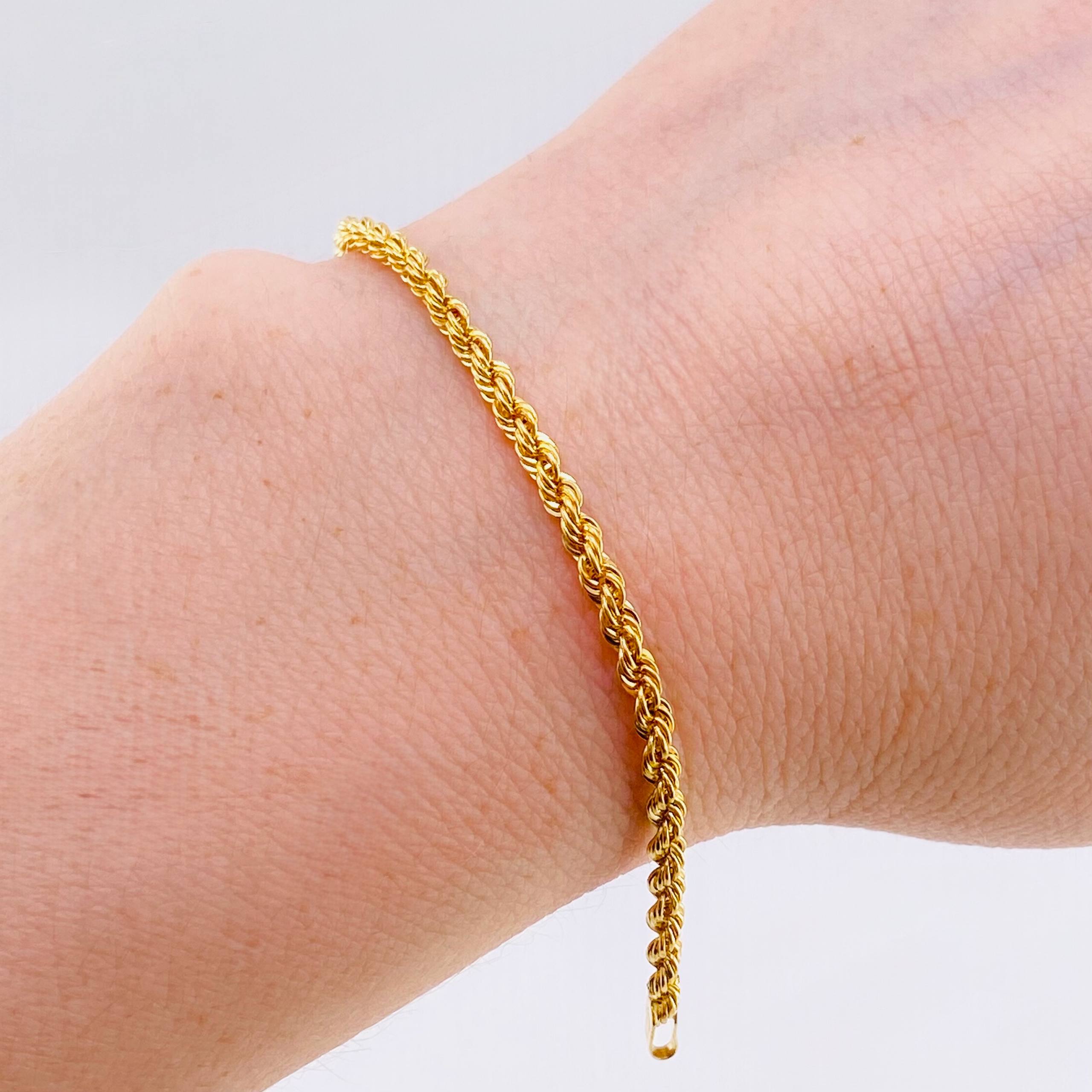 Pulso Lazo 2.4gr / 20.5cm / 2.7mm Oro Amarillo +3 18K ©