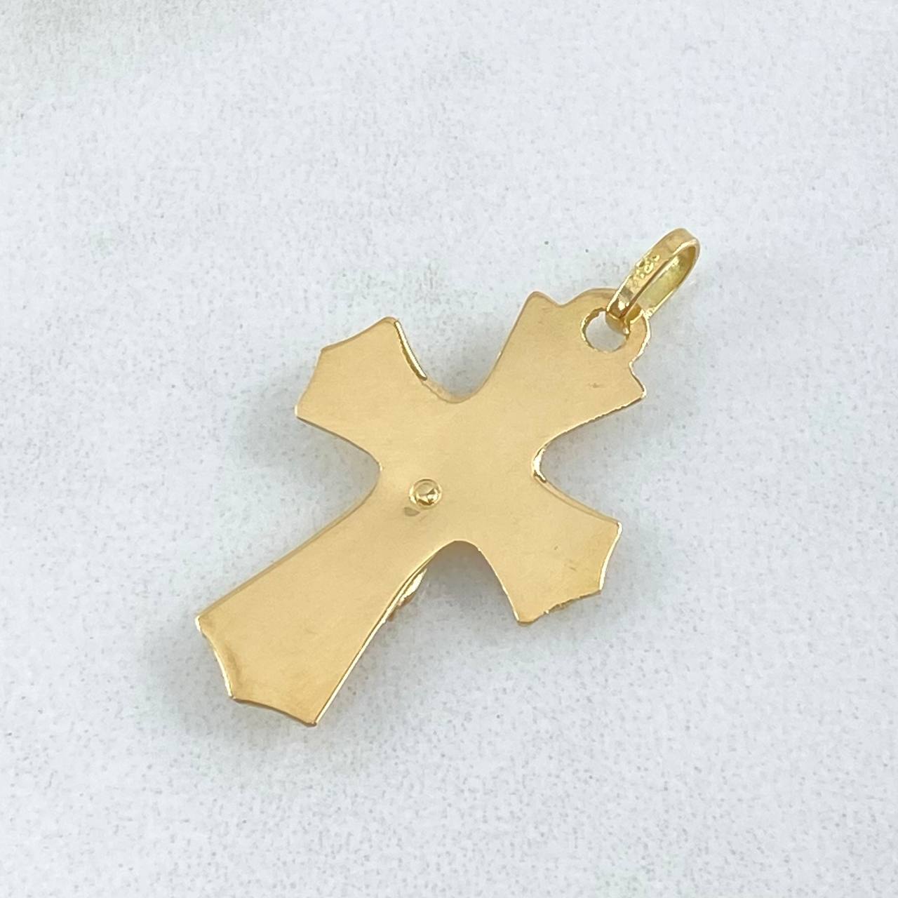 Dije Cruz Cristo 1.6gr / 1.8cm / Oro 18K