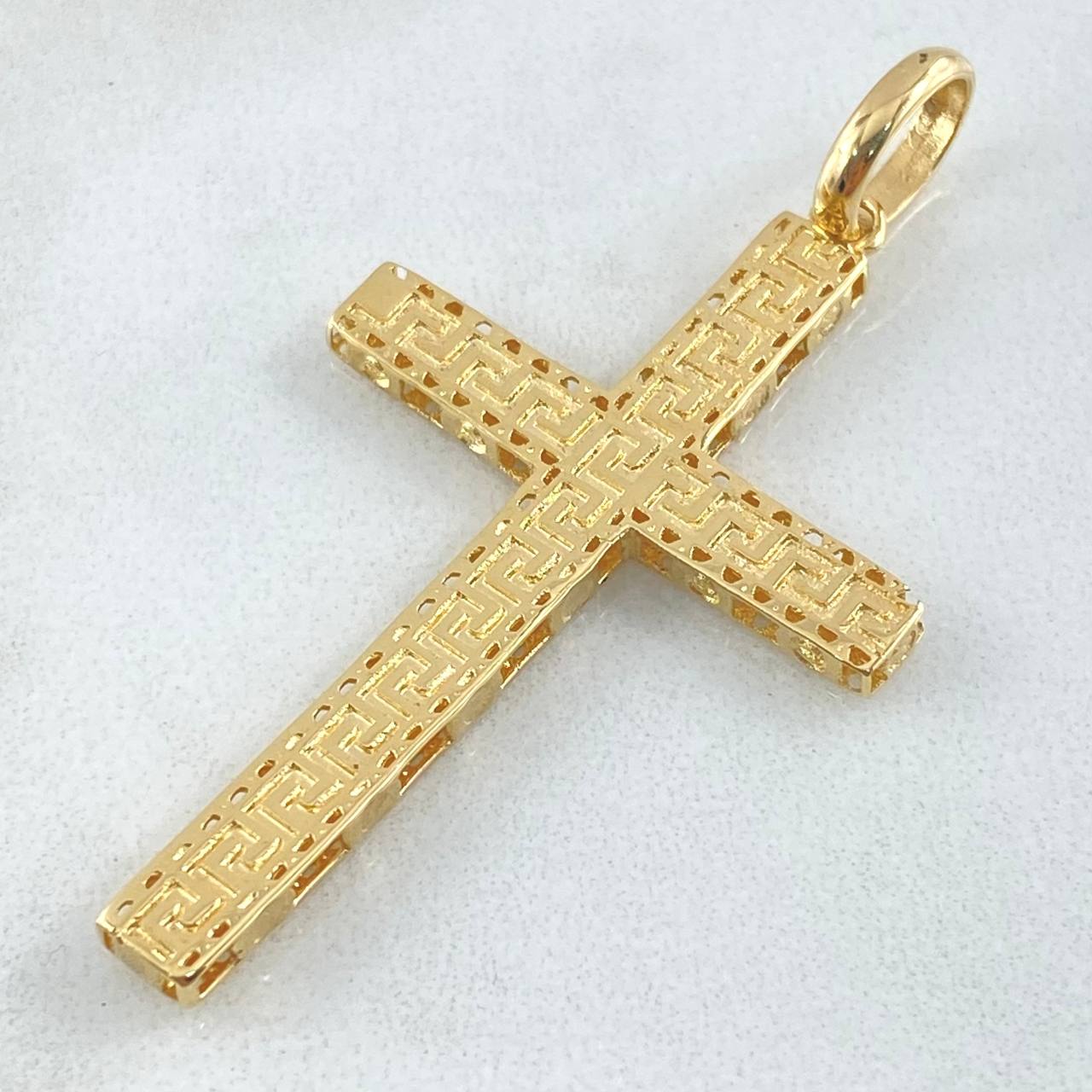 Dije Cruz Tribal 4gr / 5cm / Oro 18K