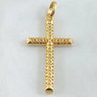 Dije Cruz Malla 3.25gr / 5cm / Oro 18K