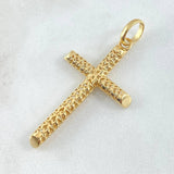 Dije Cruz Malla 3.25gr / 5cm / Oro 18K