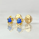 Topos Flor 0.9gr / Oro Amarillo 18K