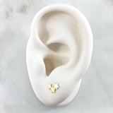 Topos Trío De Estrellas 0.55gr / Oro 18K*