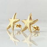 Topos Estrellla de Mar 2.15gr / 1.4cm / Oro Amarillo 18K ©