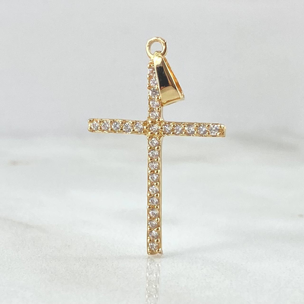 Dije Cruz 1.2gr / 3.3cm / Oro 18K ©