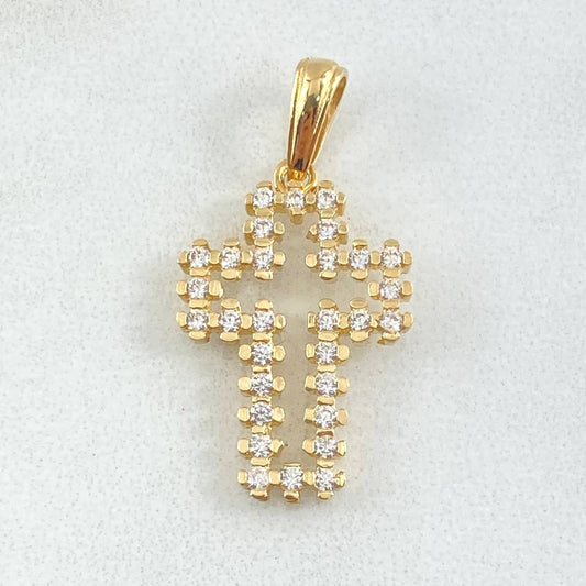 Dije Cruz Silueta 2.35gr / 3cm / Oro 18K