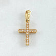 Dije Cruz Doble Faz 1.3gr / 2.4cm / Oro 18K ©