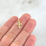 Dije Cruz 0.65gr / 1.8cm / Oro 18K ©