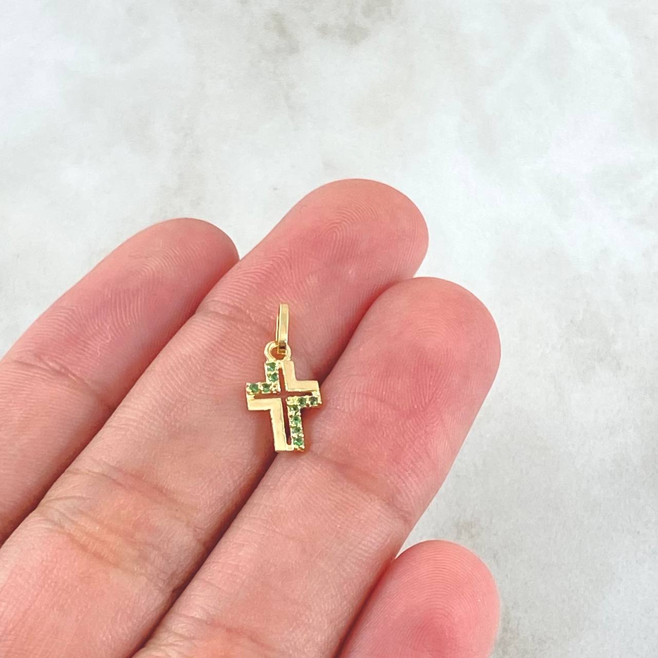 Dije Cruz 0.35gr / 1.5cm / Oro 18K ©