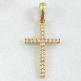Dije Cruz 1.35gr / 3cm / Oro 18K ©