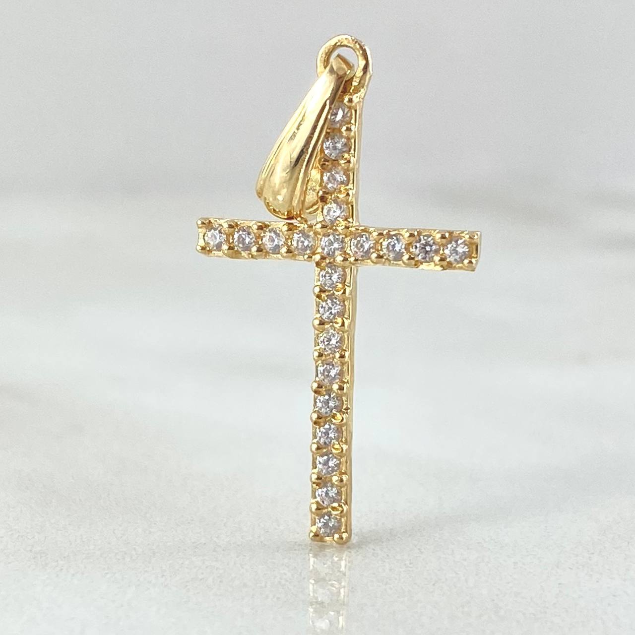 Dije Cruz 1.25gr / 3cm / Oro 18K ©