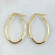 Candongas Clau 1.2gr / 3cm / Oro Amarillo 18K ©