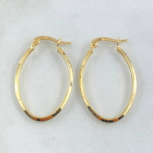Candongas Clau 1.1gr / 3cm / Oro 18K