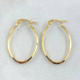 Candongas Clau 1.1gr / 3cm / Oro 18K