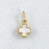 Dije Trebol 0.6gr / 1.5cm / Oro 18K