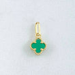 Dije Trebol 0.6gr / 1.5cm / Oro 18K -