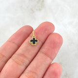 Dije Trebol 0.6gr / 1.5cm / Oro 18K -
