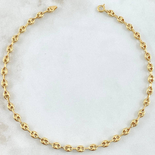Tobillera Gc 2.4 g / 25 cm / 3.2 mm Oro Amarillo 18K