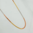 Cadena Sedusa 1.4g / 40cm / 1.2mm Tres Oros 18K