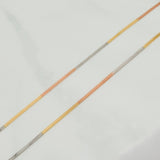 Cadena Sedusa 1.4g / 40cm / 1.2mm Tres Oros 18K