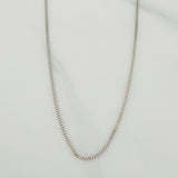 Cadena Franco 1.95gr / 45cm / 0.75mm Oro Blanco +3 18K %