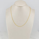 Cadena Franco 1.85gr / 45.7cm / 0.93mm Oro Amarillo +3 18K %