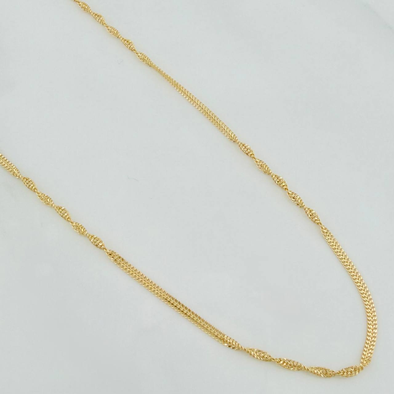 Cadena Sedusa Entorchada 1.65gr / 41cm / 1.2mm Oro Amarillo +3 18K %