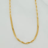 Cadena Sedusa Entorchada 1.65gr / 41cm / 1.2mm Oro Amarillo +3 18K %
