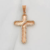 Dije Cruz 4.9g / 4.5cm Oro Rosa 18K
