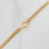 Pulso Chino 2.65g / 20cm / 2.6mm Oro Amarillo 18K