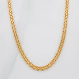 Cadena China 6.6g / 50cm / 2.4mm Oro Amarillo 18K