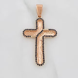 Dije Cruz 5.1g / 4.5cm Oro Rosa 18K