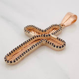 Dije Cruz 5.1g / 4.5cm Oro Rosa 18K