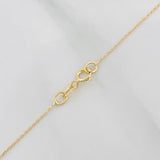Cadena Aro Seguido Corazón Alas 4.05g / 55cm / 0.4mm Oro Amarillo 18K