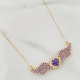 Cadena Aro Seguido Alas Corazon 3.85g / 45cm / 0.76mm Oro Amarillo 18K