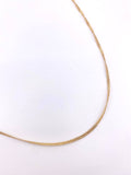 Cadena Singapur 2.15gr / 55cm / 1.4mm Oro Amarillo +3 18K