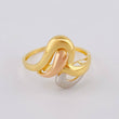 Anillo Abstracto 2.7 g / T8 1/2 Tres Oros 18K