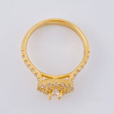 Anillo Churumbela Tupida 4.1 g / T6 1/2 Oro Amarillo 18K