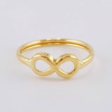 Anillo Infinito 0.8 g / T8 Oro Amarillo 18K
