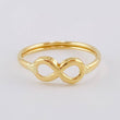 Anillo Infinito 0.85 g / T8 1/4 Oro Amarillo 18K