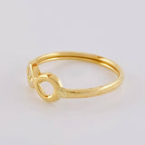 Anillo Infinito 0.8 g / T6 Oro Amarillo 18K