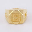 Anillo Tribal Estrellado 6.75 g / T11 Oro Amarillo 18K