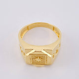 Anillo Tribal Estrellado 6.75 g / T11 Oro Amarillo 18K