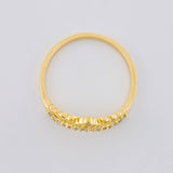 Anillo 15'S Corona 1.9 g / T6 1/2 Oro Amarillo 18K
