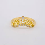 Anillo 15'S Corona 1.95 g / T5 3/4 Oro Amarillo 18K
