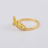 Anillo 15'S Corona 1.95 g / T5 3/4 Oro Amarillo 18K