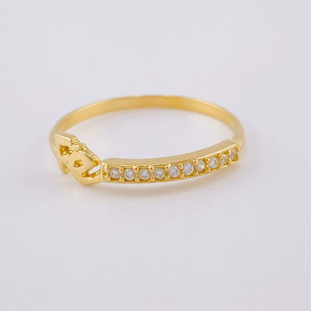 Anillo Fe 1.3 g / T5 3/4 Oro Amarillo 18K