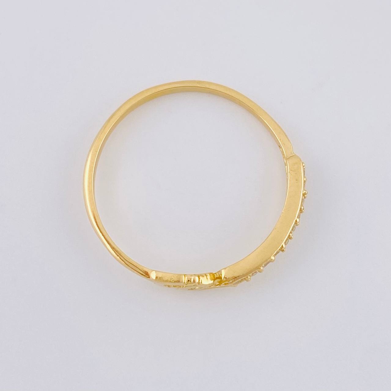 Anillo Fe 1.55 g / T7 1/4 Oro Amarillo 18K