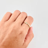 Anillo Fe 1.55 g / T7 1/4 Oro Amarillo 18K