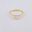 Anillo Dorotea 1.85 g / T7 Oro Amarillo 18K